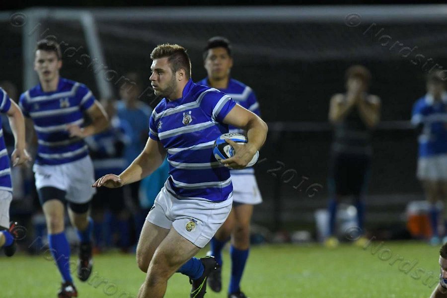 Wheaton Men\'s Rugby vs Mass Maritime.  Photo by Keith Nordstrom
